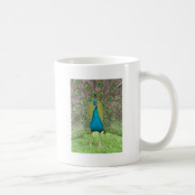 Peacock art vo1 mug
