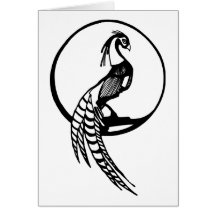 Peacock Card