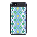 Peacock Colours Diamond Rhombic iPhone 5 Case skinit case