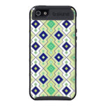 Peacock Colours Rhombic Pattern iPhone 5 Cases skinit case