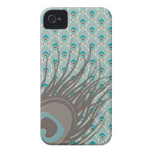 Peacock Feather iPhone Case iPhone 4 Cover
