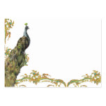 Peacock & Filigree Business/Profile Card Business Card Templates
