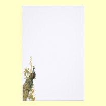 Peacock & Filigree Stationery/Letterhead stationery