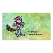 Peacock Goblin Business Cards