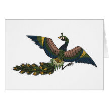 Peacock Greeting Cards