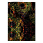 Peacock Marble Cards