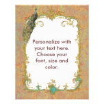 Peacock n Paisley Ornate Art Print Cards Invites