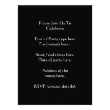 Peacock. Personalized Invites