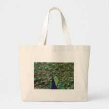 Peacock Tote Bags
