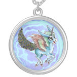 Peacock Unicorn Custom Necklace