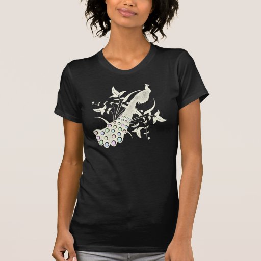 Peacock Vintage Design T-shirts