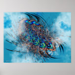 peacock's flight poster