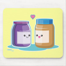 Peanut Butter and Jelly Mousepad