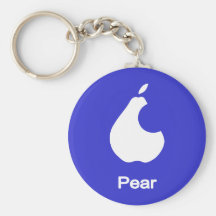 PEAR KEY CHAINS