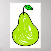 Pear Poster