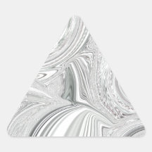 Pearly Swirl Triangle Stickers