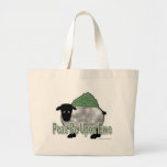 Peas Be Upon Ewe Canvas Bags