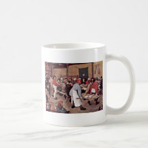 Peasant Wedding By Bruegel D. Ä. Pieter Coffee Mugs