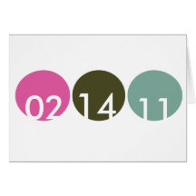Peek A Boo Dots Party Invitation Greeting Card