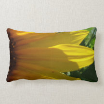 Peek A Boo Sunflower Throw Pillows