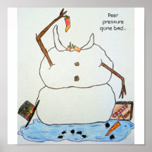 Peer pressure gone bad... poster