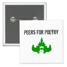 Peers for Poetry Pinback Button