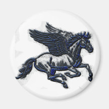 Pegasus Fridge Magnets