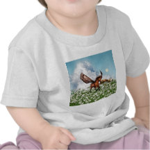 Pegasys in a Field Baby T-Shirt