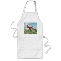Pegasys in Field Long Apron