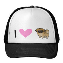 Pekingese Love (puppy cut) Mesh Hat