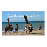 Pelican Beach Bums Business Card Template