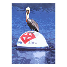 Pelican Lifeguard Personalised Invitation