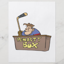 Penalty Box Personalised Flyer