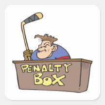 Penalty Box Sticker