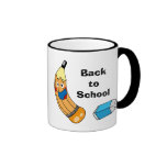 Pencil and eraser, back to school mugs