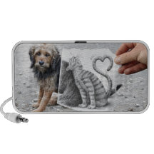 Pencil Vs Camera - Dog and Cat Travelling Speaker