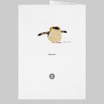 Penguin Blue Lagoon Monogram Notecard cards