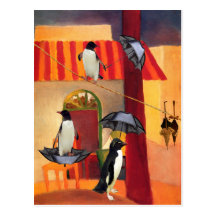 Penguin Cafe Post Cards