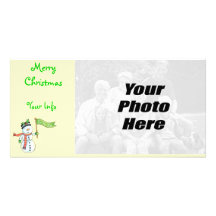 Penguin Elf Christmas Photo Cards