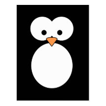 Penguin Eyes Postcards