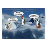 Penguin Holiday Greeting Card