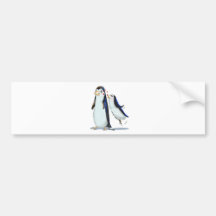 PeNgUiN KiSS Bumper Stickers