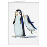 PeNgUiN KiSs Greeting Card