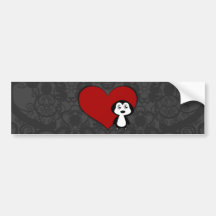 Penguin Love IV Bumper Sticker