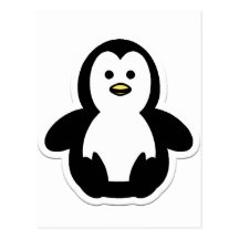 penguin post card