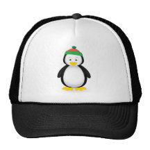 Penguin Trucker Hat