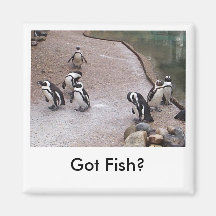 Penguin (your text) Magnet