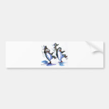 PeNgUiNs DaNciNg Bumper Sticker