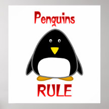 Penguins Rule Posters