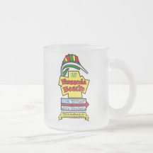 Pensacola Beach Sign Frosted Mug